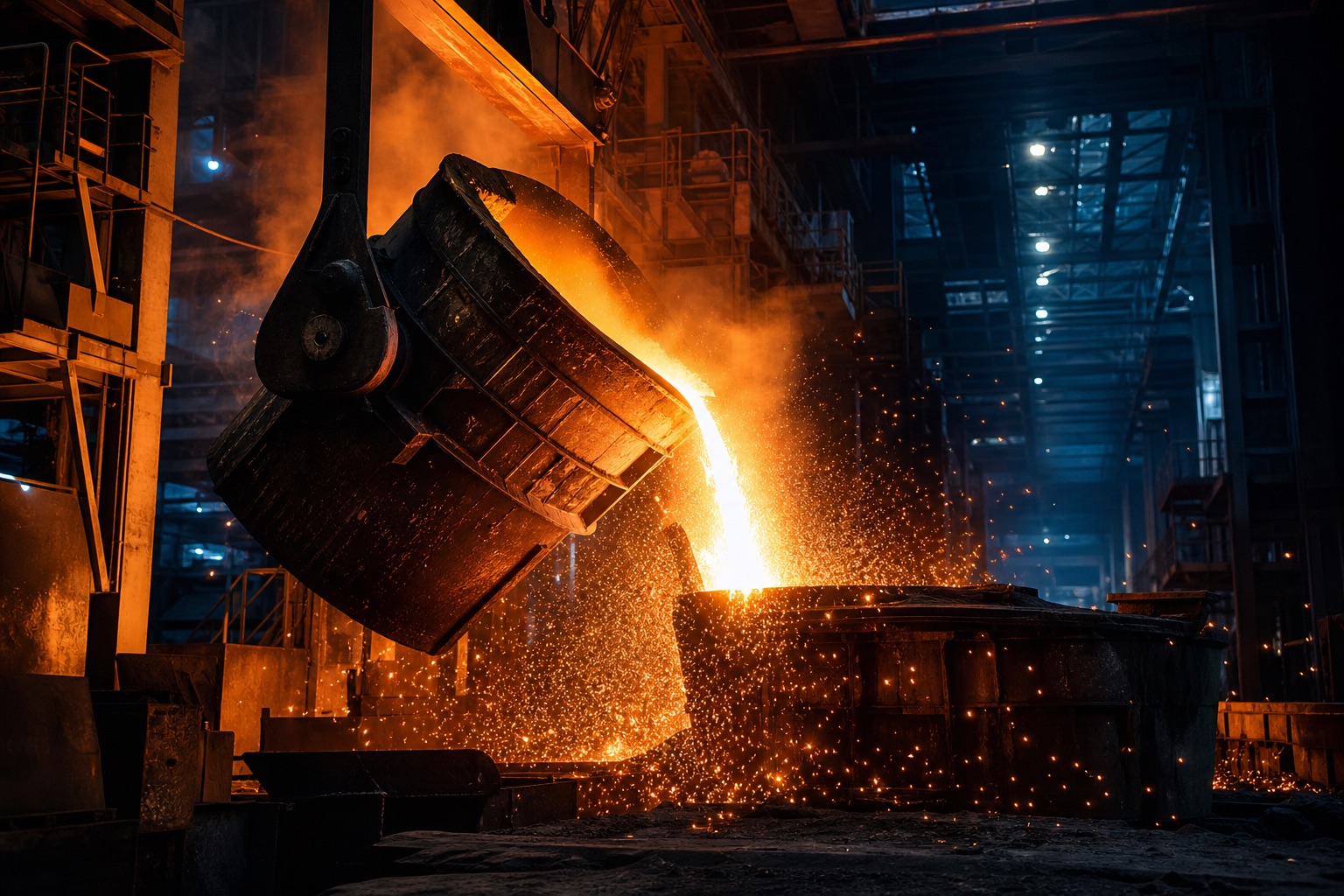 Heavy engineering — TIMEXO steel in use